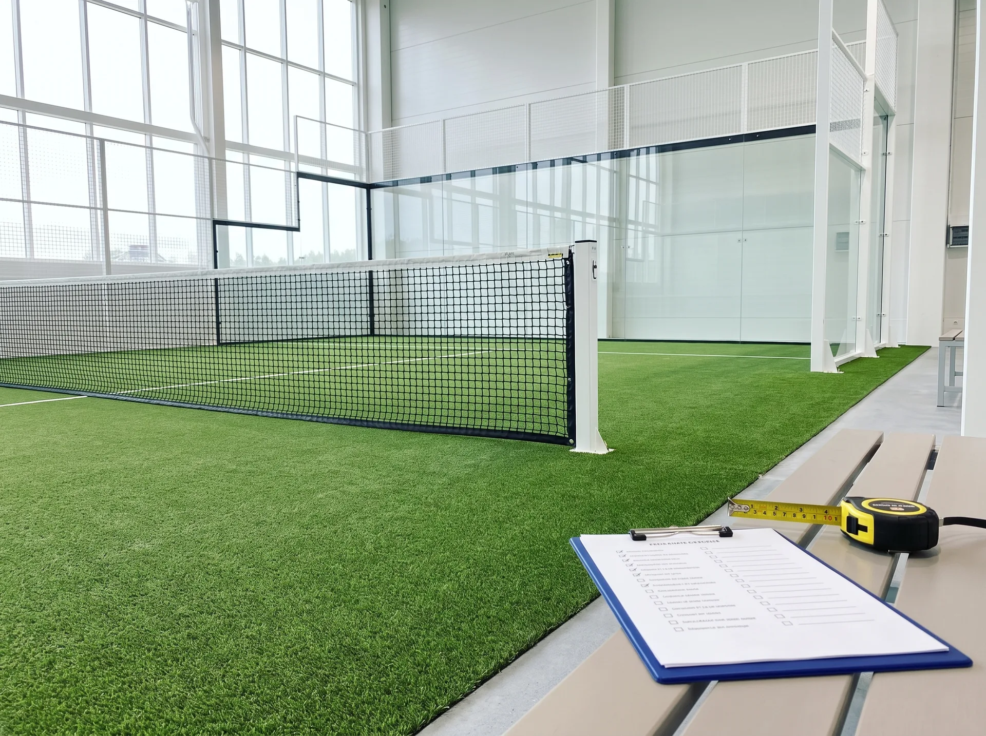 Przegląd techniczny kortu padel: co sprawdzić