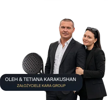 Zespół KARA GROUP przy realizacji kortu do padla